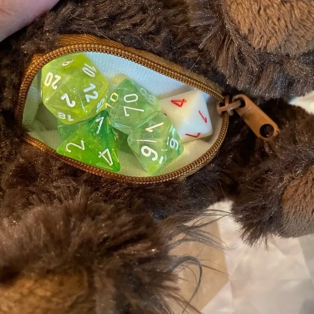 Dungeons and Dragons OwlBear with Dice